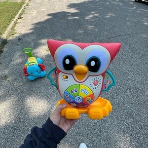 Colorful Owl Learning Toy